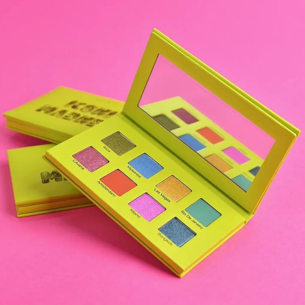 Cosmyfy Iconic Madness Vibrant Eyeshadow 8 Color Palette
